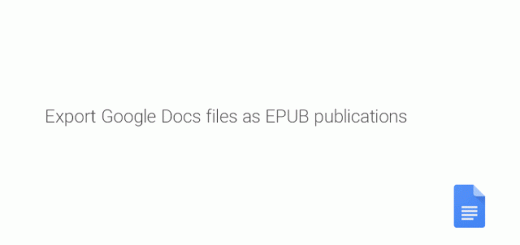 Google docs exporta a epub